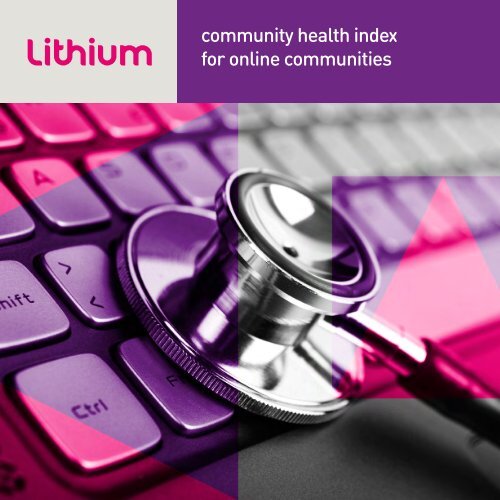 Community Health Index - Lithium