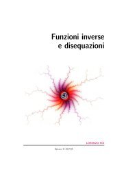 Funzioni inverse e disequazioni - Lorenzo Roi