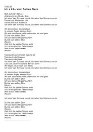 Ich + Ich - Lyrics