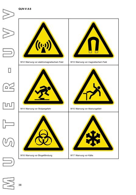 GUV-V A8 - Sicherheitstechnische Dienste und Umweltschutz