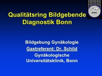 Qualitätsring Bildgebende Diagnostik Bonn