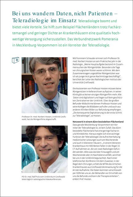 berufliche Perspektiven in der Radiologie [PDF - Marien Hospital ...