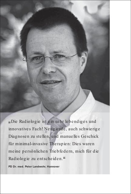 berufliche Perspektiven in der Radiologie [PDF - Marien Hospital ...