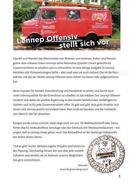 Festzeitschrift - Lennep Offensiv eV