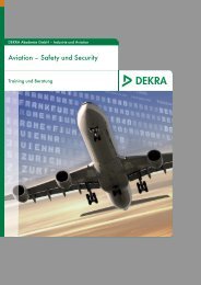 Aviation – Safety und Security