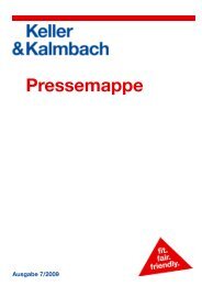 Pressemappe - Keller & Kalmbach GmbH