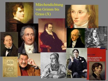 Märchendichtung von Grimm bis Grass vom 16 ... - Heinrich Detering
