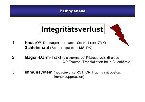 Harmlose Hefe ? Diagnostik und Therapie der Candida-Infektionen