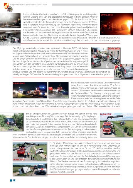 pdf, ~1,9 MB - Stadtfeuerwehr Tulln - Tulln an der Donau