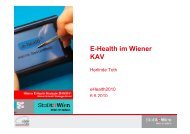 E-Health im Wiener KAV