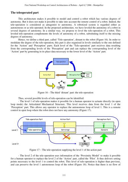 Pleading for open modular architectures - Lirmm