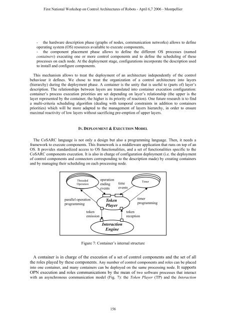 Pleading for open modular architectures - Lirmm