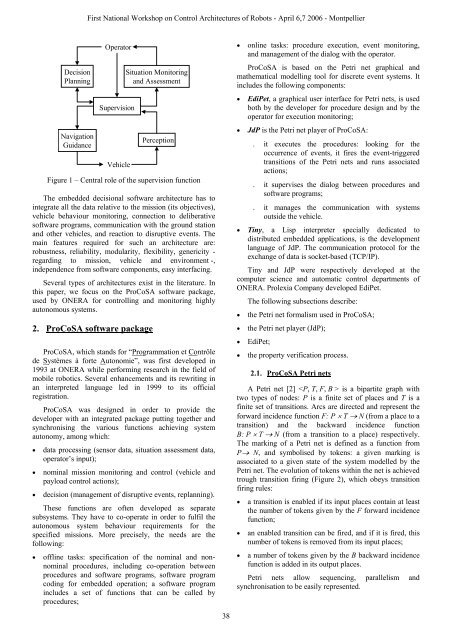 Pleading for open modular architectures - Lirmm