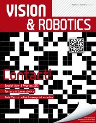 NummeR 3 | meI 2010 & ROBOTICS - Vision & Robotics