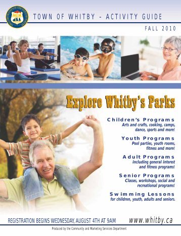 Explore Whitby's Parks - Town of Whitby