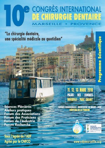 Programme - Association Dentaire de Provence
