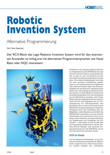 Robotic Invention System