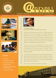 News Letter1 - Pandit Deendayal Petroleum University