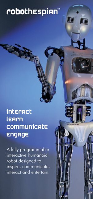 robothespian humanoid robot