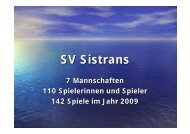 Trainer Valentin Schindler - Sistrans