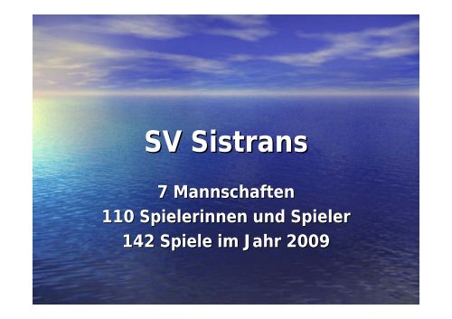 Trainer Valentin Schindler - Sistrans