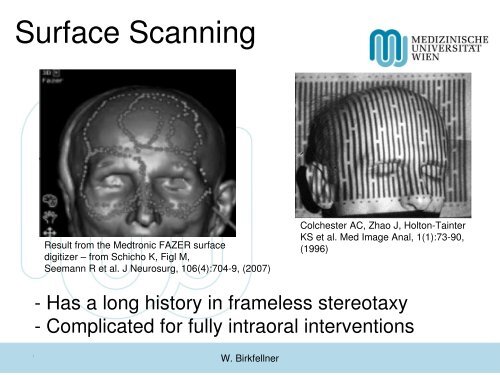 His presentation on Computer-Aided Oral Implantology can