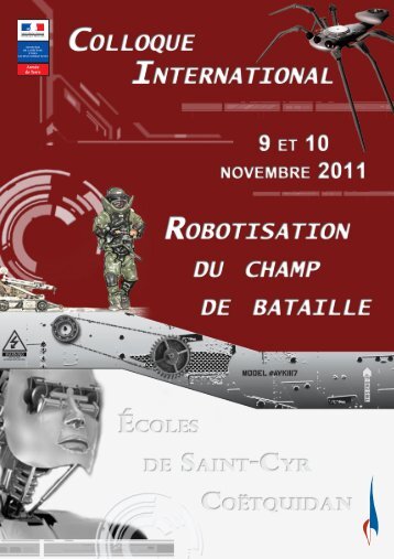 Programme-ColloqueInternational-Robotisation du champ de ...