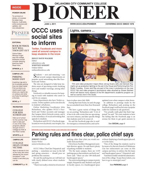 June 03, 2011 - Pioneer - Oklahoma City Community College