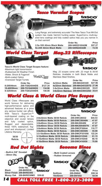 Fall Master Catalog, You Will Find Many Great - Midsouth Shooters ...