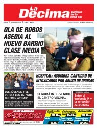 OLA DE ROBOS ASEDIA AL NUEVO BARRIO ... - Sos Periodista