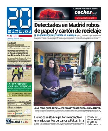 Detectados en Madrid robos de papel y cartón de ... - 20 Minutos