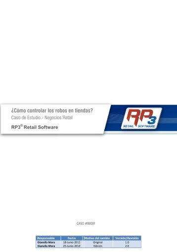 ¿Cómo controlar los robos en tiendas? - RP3 Retail Software