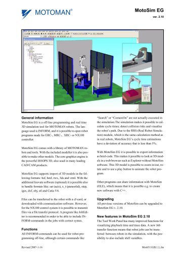 MotoSim EG - Bender-automation.de