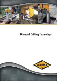 Diamond Drilling Technology - Cedima