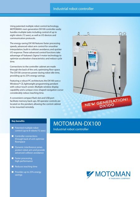 dx100 controller