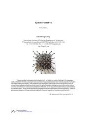 Ephemeralization - Robotecture