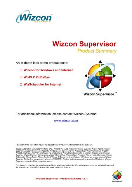 Wizcon Supervisor - Conlab