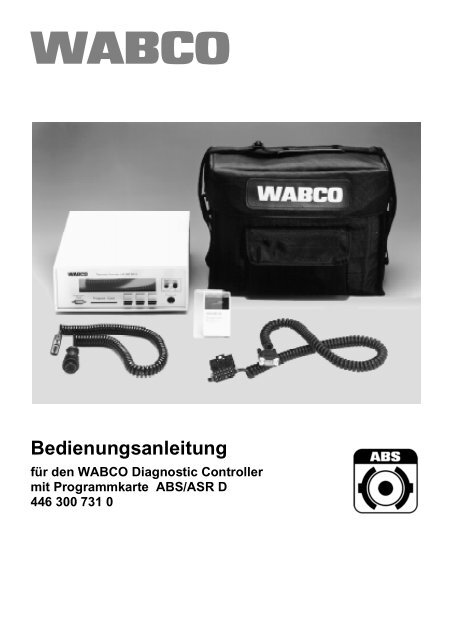 Programmkart ABS/ASR D - INFORM - WABCO