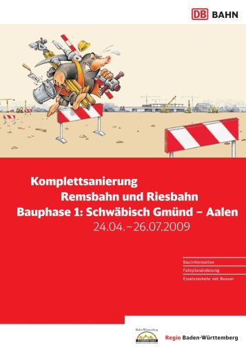 Komplettsanierung Remsbahn und Riesbahn ... - OstalbMobil