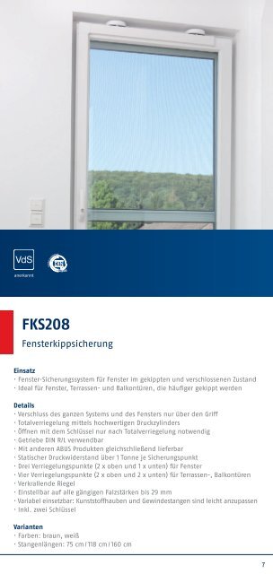 ABUS Fenstersicherheit