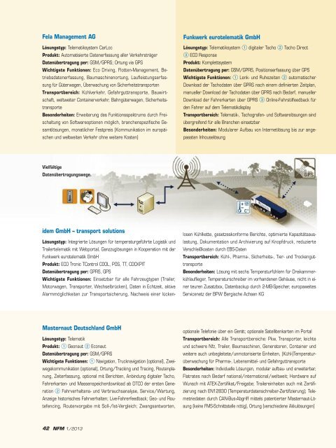 Aus- & Weiterbildung - NFM Verlag Nutzfahrzeuge Management