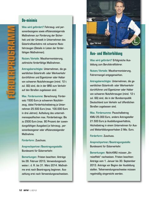 Aus- & Weiterbildung - NFM Verlag Nutzfahrzeuge Management