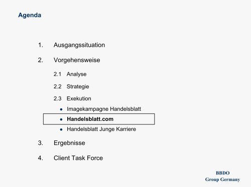 Marken Relaunch am Beispiel Handelsblatt - managerTool