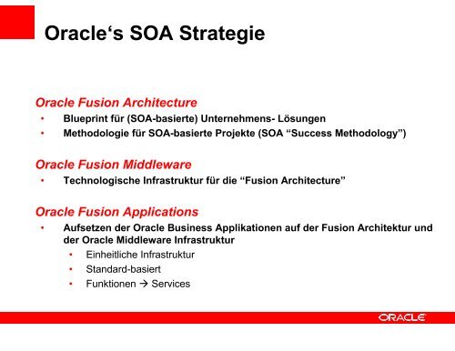 (Microsoft PowerPoint - 3. \334berblick_SOA-Plattform.ppt) - Oracle