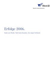 Erfolge 2006 (pdf, 2963K) - WestLB