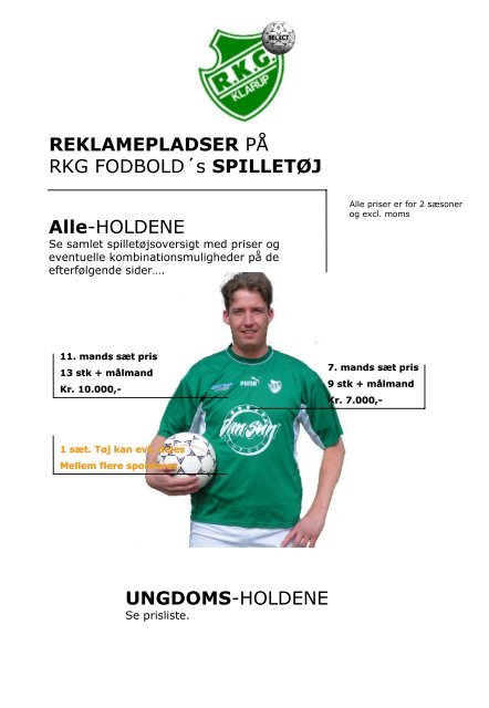 reklamepladser - rkg-fodbold