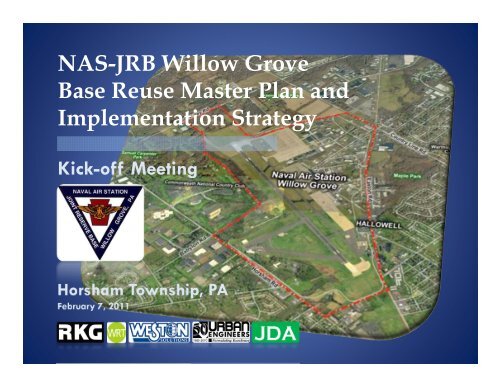 NAS-JRB Willow Grove Base Reuse Master Plan and ...