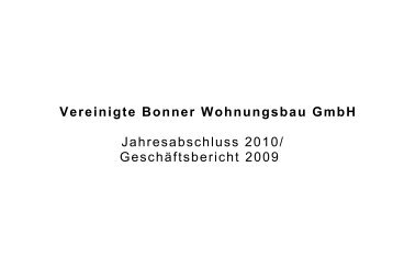 Vereinigte Bonner Wohnungsbau AG
