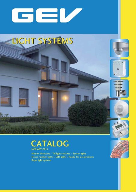 CATALOG LIGHT SYSTEMS LIGHT SYSTEMS - GEV