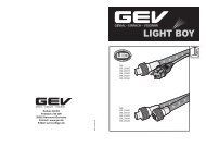 LED Lichtschlauch LRL - GEV